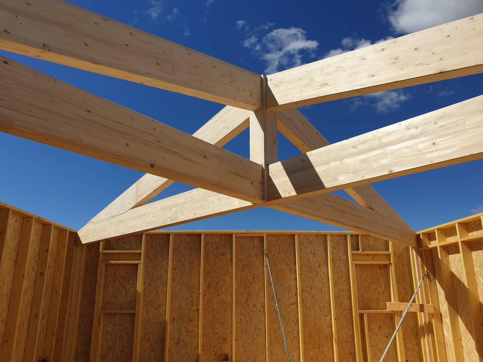 Construction de maison en ossature bois dans la régions de Montpellier Occitanie Hérault et Gard