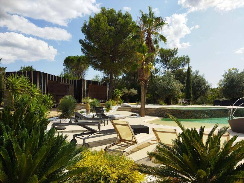 Construction de maison individuelle en ossature bois proche de Lunel dans l'Hérault