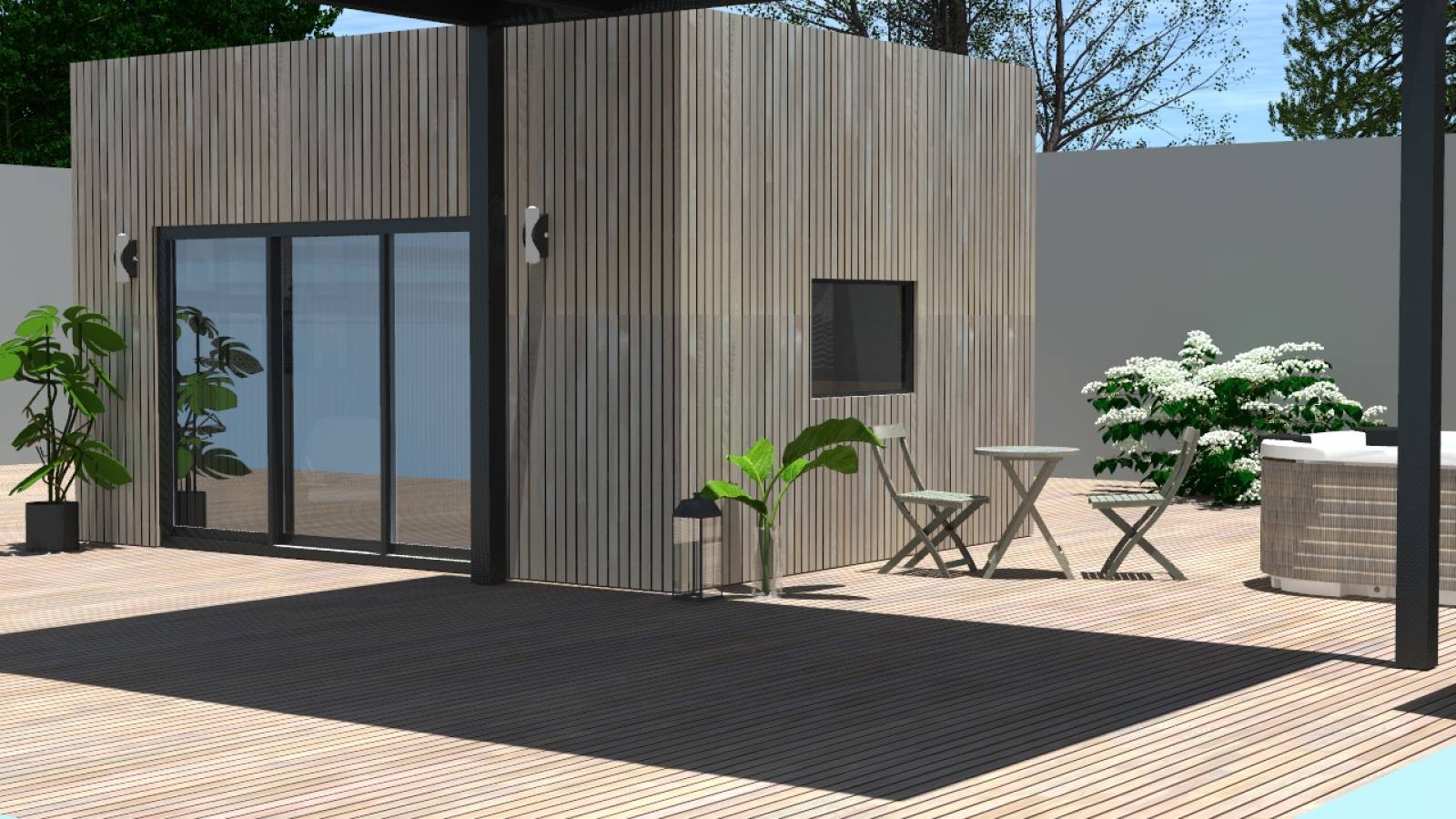 Extension de maison pour plus-value foncière proche de Lunel dans l'Hérault