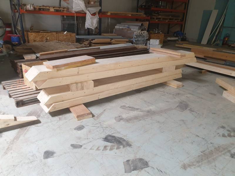 Une charpente en 4 pans pour un particulier à Vendargues