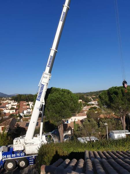 Surélévation en ossature bois réalisée à saint Gely-du-fesc