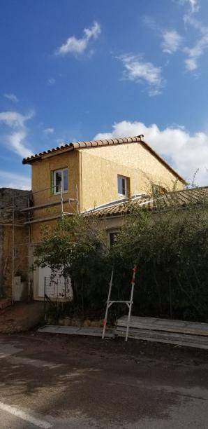 Fabrication et pose d'une surélévation en ossature bois