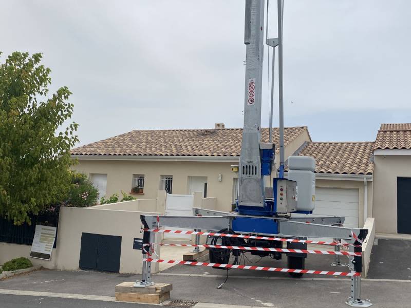 surélévation  de maison en ossature bois proche de Montpellier à restinclières