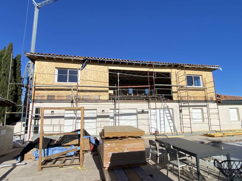 Réhausse de maison dans le 34 proche de Montpellier