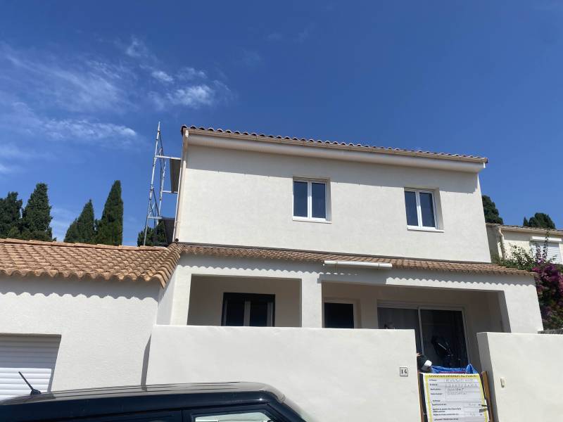 Surélévation en ossature bois dans le 34 proche de Montpellier