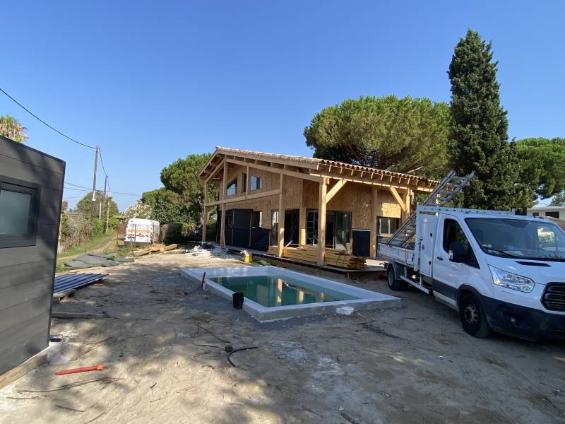 Maison ossature bois à Montpellier : un choix architectural contemporain