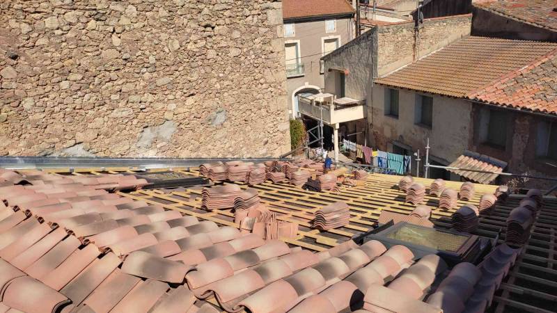 Couvreur à Montpellier pour installation de toiture en pente