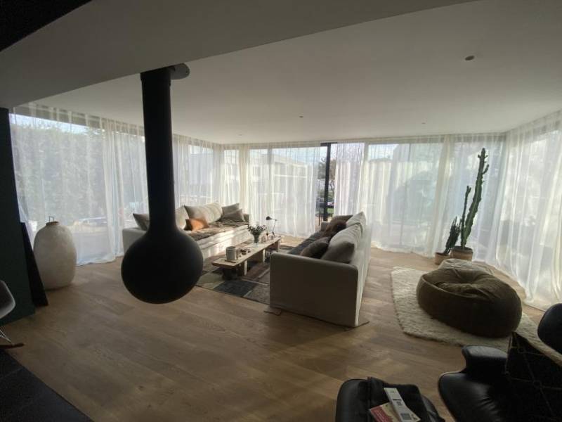 photo intérieur d'un agrandissement de maison en bois à Montpellier dans le 34