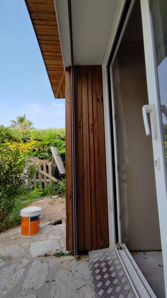 Construction d'une extension en bois au Crès