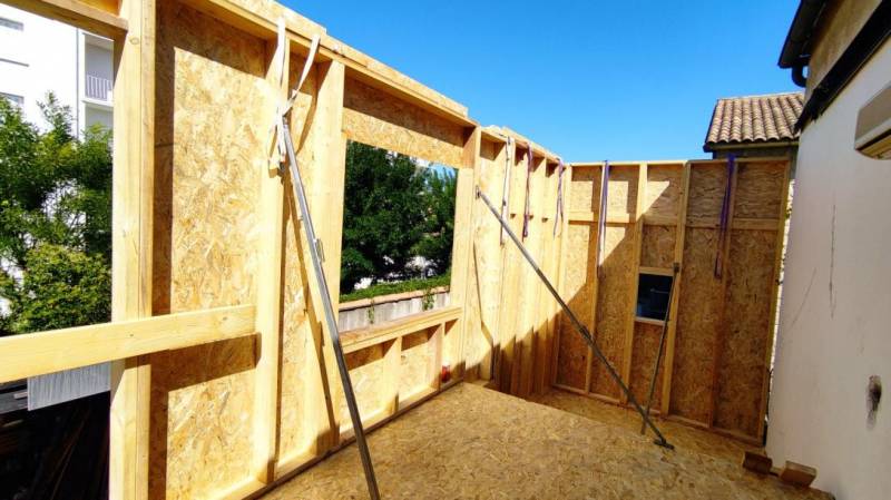 Maison en bois proche de Montpellier dans l'Hérault