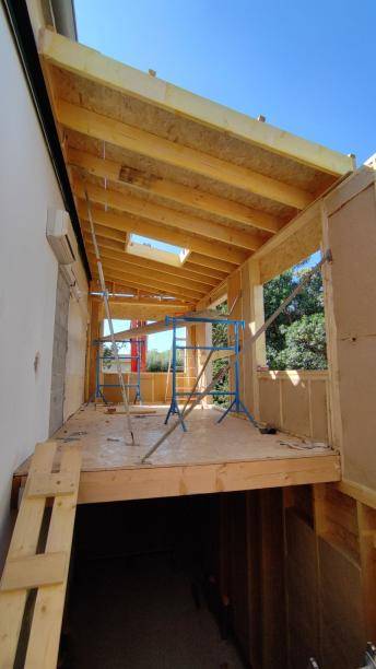 Une extension de maison en bois proche de Mauguio dans le 34