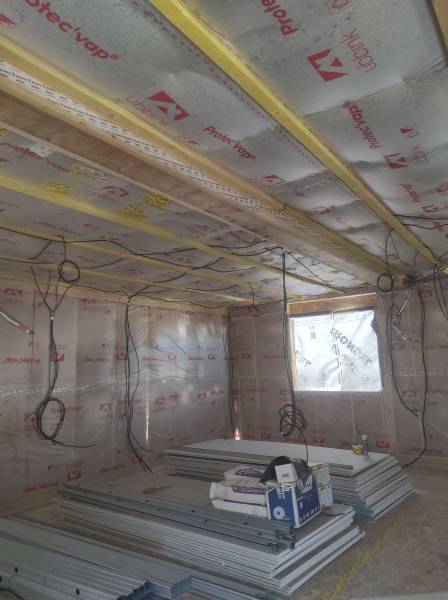 Projet d'agrandissement en bois en cours à Pérols