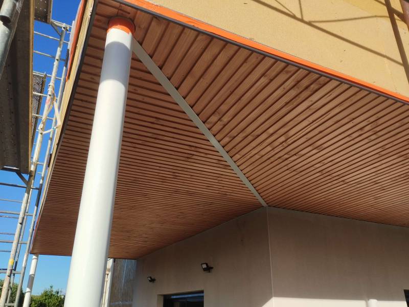 Construction d'agrandissement et extension bois proche de Montpellier en Hérault