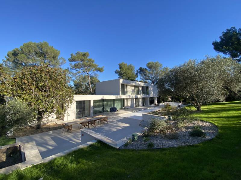 Extension et surélévation de maison en ossature bois à Montferrier sur lez