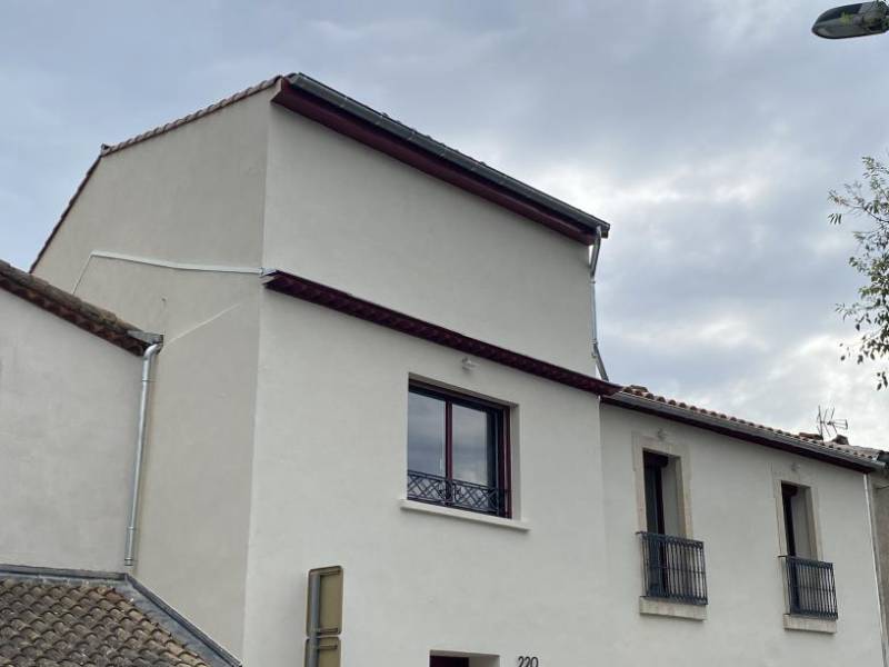 Réalisation d'une surélévation en ossature bois par des professionnel du bâtiment à prades le lez proche de Montpellier