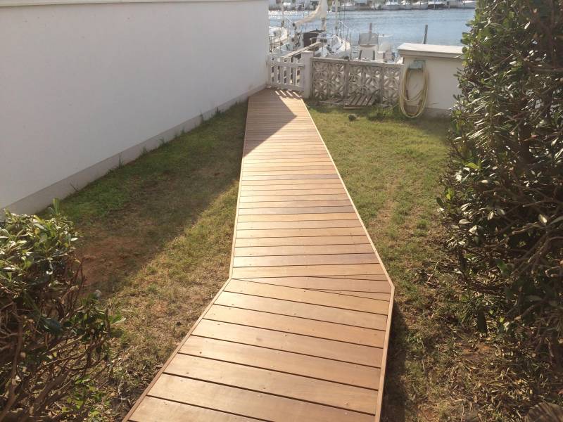 Faire un devis pour la réalisation d'une terrasse en bois exotique