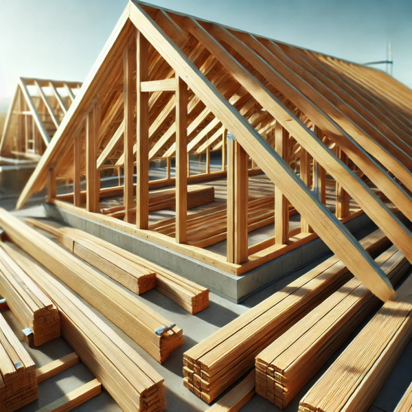 Construction d'une surélévation en bois : Détails et assemblage de la charpente