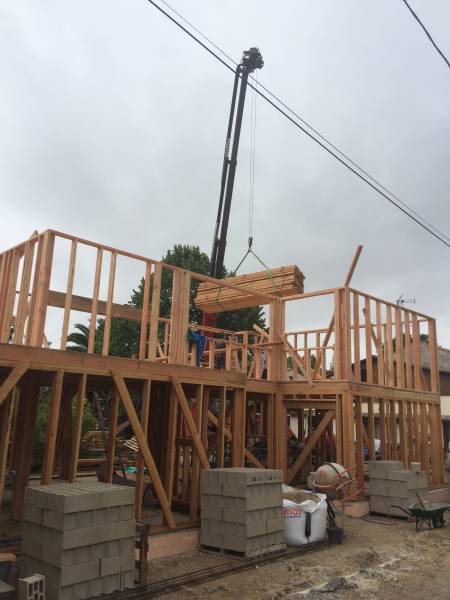 Réalisation et construction d'une  villa à ossaturre bois Bioclimatique à Montpellier